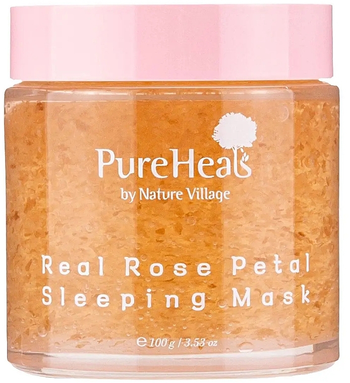 Rose Petal Sleeping Mask - PureHeal's Real Rose Petal Sleeping Mask — photo N1