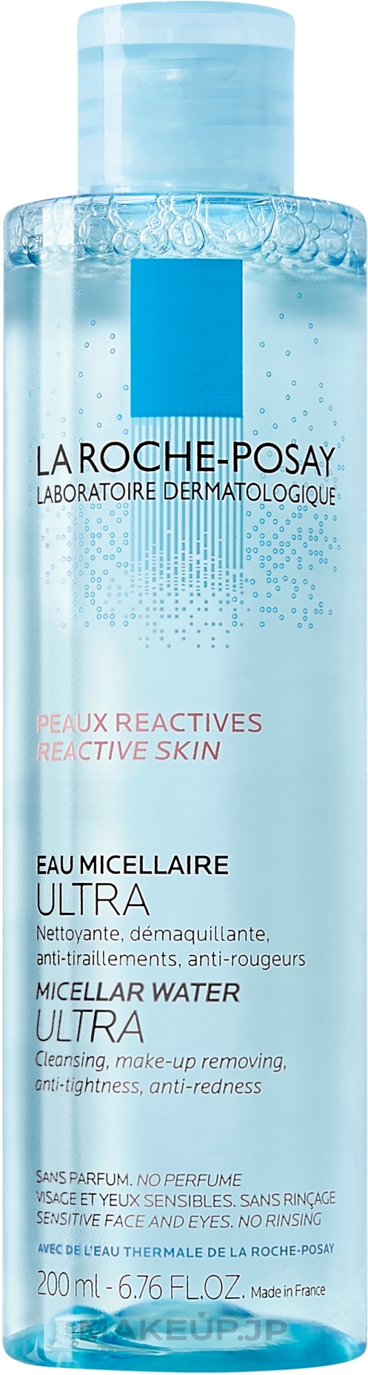 Micellar Water for Hypersensitive Skin, Prone to Irritation - La Roche-Posay Micellar Water Ultra for Reactive Skin — photo 200 ml