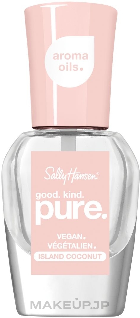 Coconut Nail Pure Oil - Sally Hansen Good. Kind. Pure. Island Coconut Nail Oil — photo 10 ml