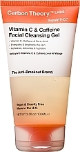 Fragrances, Perfumes, Cosmetics Vitamin C & Caffeine Cleansing Gel - Carbon Theory Vitamin C & Caffeine Facial Cleansing Gel