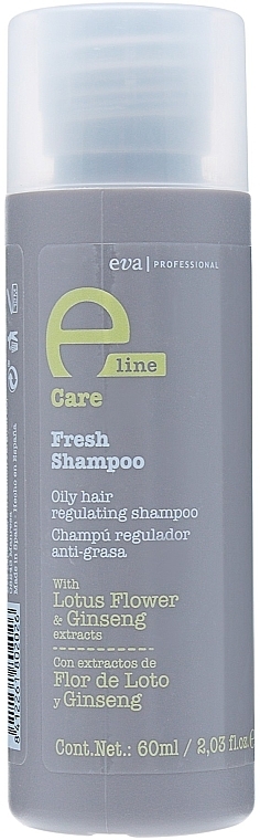 Refreshing Shampoo for Oily Hair - Eva Professional E-line Fresh Shampoo — photo N3