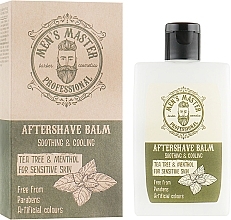 Fragrances, Perfumes, Cosmetics After Shave Balm "Tea Tree & Menthol" - Men's Master