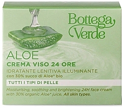 Face Cream with Organic Aloe Juice - Bottega Verde Aloe 24H Face Cream — photo N3