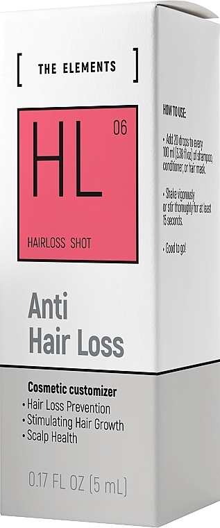 Anti Hair Loss Complex - Pharma Group Laboratories The Elements Anti Hair Loss — photo N2