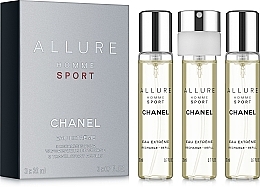 Chanel Allure Homme Sport Eau Extreme - Eau de Parfum (edp/3x20ml) (refill) — photo N1