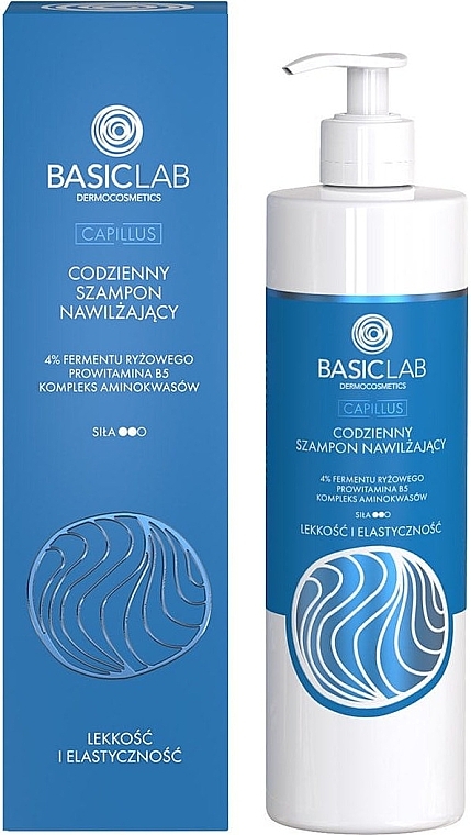 Daily Moisturizing Shampoo - BasicLab Dermocosmetics Capillus — photo N1