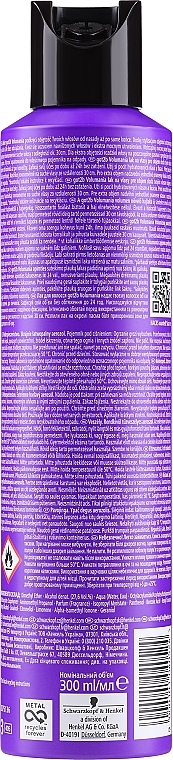 Hair Spray "Volume" - Schwarzkopf Got2b Volumania — photo N3