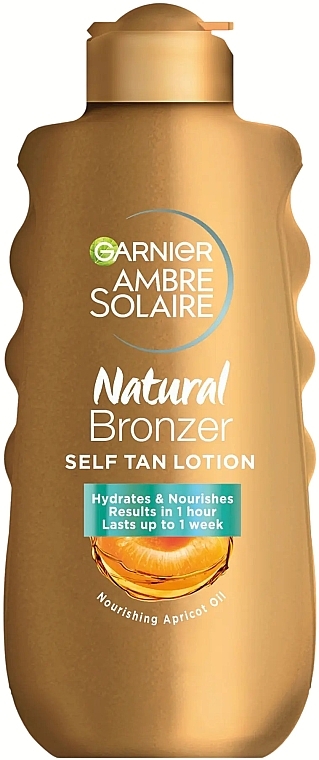 Tanning Body Lotion - Garnier Ambre Solaire Natural Bronzer Self Tan Lotion — photo N1