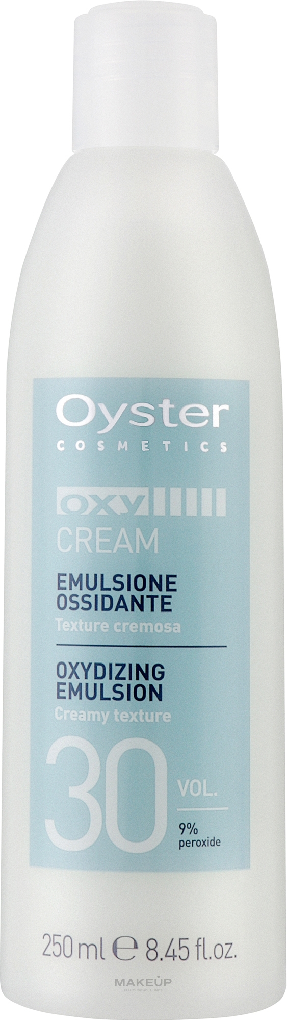 Oxidizer 30 Vol 9% - Oyster Cosmetics Oxy Cream Oxydant — photo 250 ml