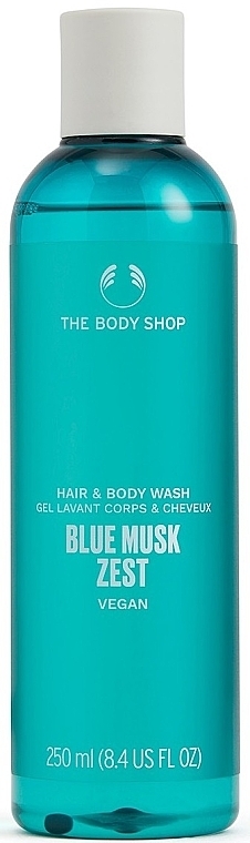 The Body Shop Blue Musk Zest Vegan - Body & Hair Gel — photo N2