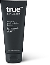 GIFT Face Gel Wash - True Men Skin Care Advanced Age & Pollution Defence Daily Face Wash With Gentle Scrubs — photo N1