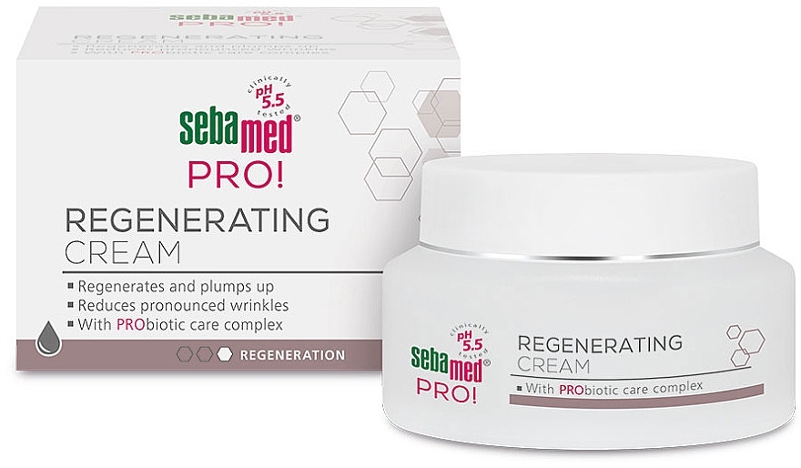 Face Cream - Sebamed PRO! Regenerating Cream — photo N1