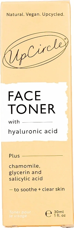 Moisturising Face Toner - UpCircle Face Toner with Hyaluronic Acid Travel Size (mini size) — photo N2