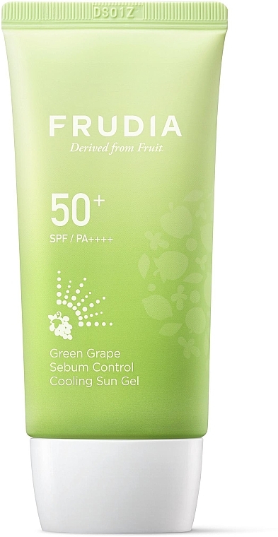 Sunscreen Gel - Frudia Green Grape Sebum Control Cooling Sun Gel SPF50+PA ++++ — photo N2