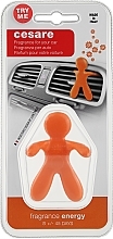 Fragrances, Perfumes, Cosmetics Mr&Mrs Fragrance Cesare Orange Energy - Car Air Freshener