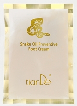 Fragrances, Perfumes, Cosmetics Prophylactic Foot Cream with Snake Fat - TianDe Shake Oil Pepairing Foot Cream