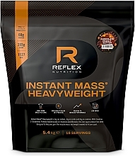 Fragrances, Perfumes, Cosmetics Chocolate Peanut Butter Gainer - Reflex Nutrition Instant Mass Heavyweight Chocolate Peanut Butter