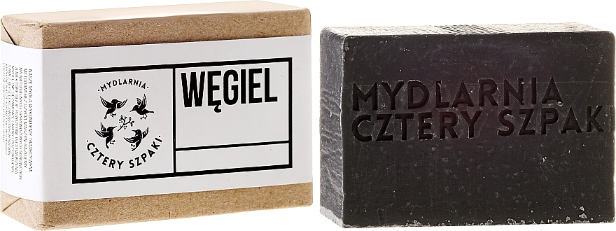 Soap "Carbon" - Cztery Szpaki Soap — photo N1