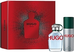 Fragrances, Perfumes, Cosmetics Hugo Man Set (edt/75ml + deo/150ml) - HUGO BOSS