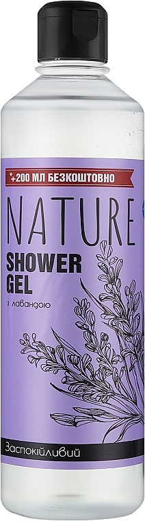 Lavender Shower Gel - Bioton Cosmetics Nature — photo N1