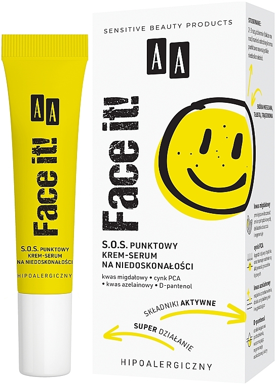 Anti-Imperfections Spot Cream Serum - AA Face It! Spot Cream-Serum — photo N2