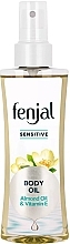 Fragrances, Perfumes, Cosmetics Almond & Vitamin E Body Oil - Fenjal Sensitive Body Oil