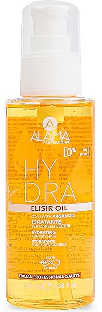 Moisturizing Oil for Dry Hair - Alama Hydra Elisir Oil — photo N1