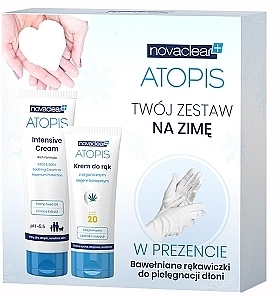 Set - Novaclear Atopis (b/cr/100ml + h/cr/50ml + gloves) — photo N1