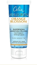 Fragrances, Perfumes, Cosmetics Gel Mask For Face - Celia Hialuron Orange Blossom Express Gel Mask