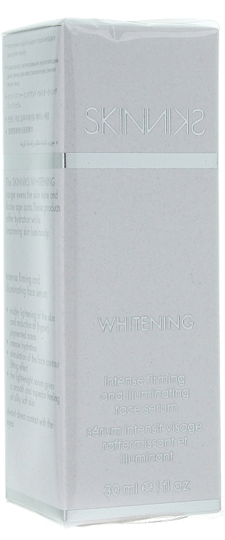 Whitening & Firming Face Serum - Skinniks Whitening Illuminating Face Serum — photo N2