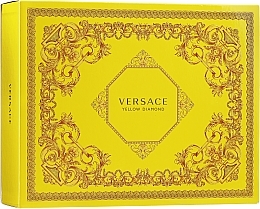 Fragrances, Perfumes, Cosmetics Versace Yellow Diamond - Set (edt/50ml + b/lot/50ml + sh/gel/50ml)	