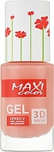 Gel Effect Nail Polish - Maxi Color Gel Effect Hot Summer — photo N1