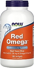 Red Yeast Rice, softgels - Now Foods Red Omega Red Yeast Rice — photo N1