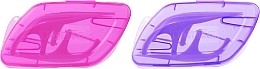 Floss Picks + 2 Travel Cases Set, purple + crimson - Dentek Moulthwash Blast — photo N2