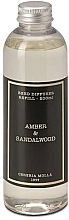 Fragrances, Perfumes, Cosmetics Cereria Molla Amber & Sandalwood - Reed Diffuser (refill)