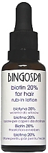 Biotin Hair Lotion 20% - BingoSpa Biotin 20% For Hair Rub-In Lotion — photo N1