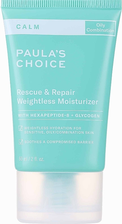 Light Face Moisturizer - Paula's Choice Calm Rescue & Repair Weightless Moisturizer — photo N1