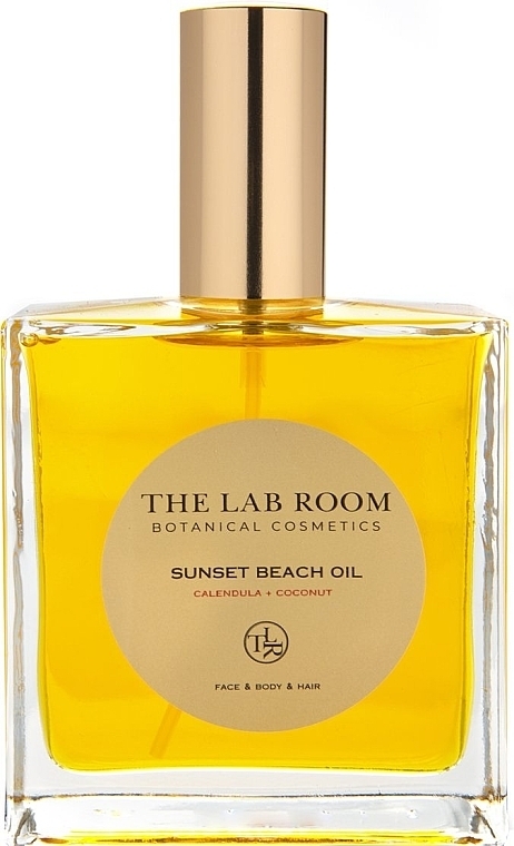 Face, Body & Hair Oil - The Lab Room Sunset Beach Oil — photo N1