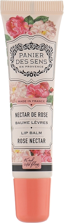 Gift Set "Rose" - Panier Des Sens Rose Cracker (h/cream/30ml + lip/balm/15ml) — photo N4