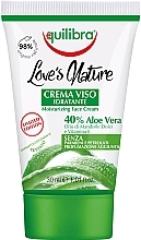 GIFT Moisturizing Aloe Face Cream - Equilibra Aloe Moisturizing Face Cream — photo N3