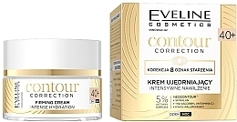 Fragrances, Perfumes, Cosmetics Intensive Moisturizing & Firming Cream - Eveline Contour Correction Firming Cream 40+ Intense Hydration