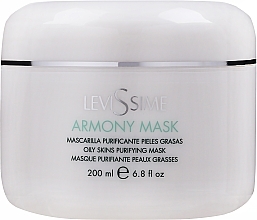 Fragrances, Perfumes, Cosmetics Facial Cleansing Mask for Oily Skin - Levissime Armony Mask