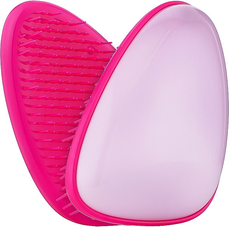 Hair Brush - Dessata Detangler Original Pink-Garnet — photo N2