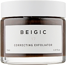 Fragrances, Perfumes, Cosmetics Coffee Face Scrub - Beigic Correcting Exfoliator