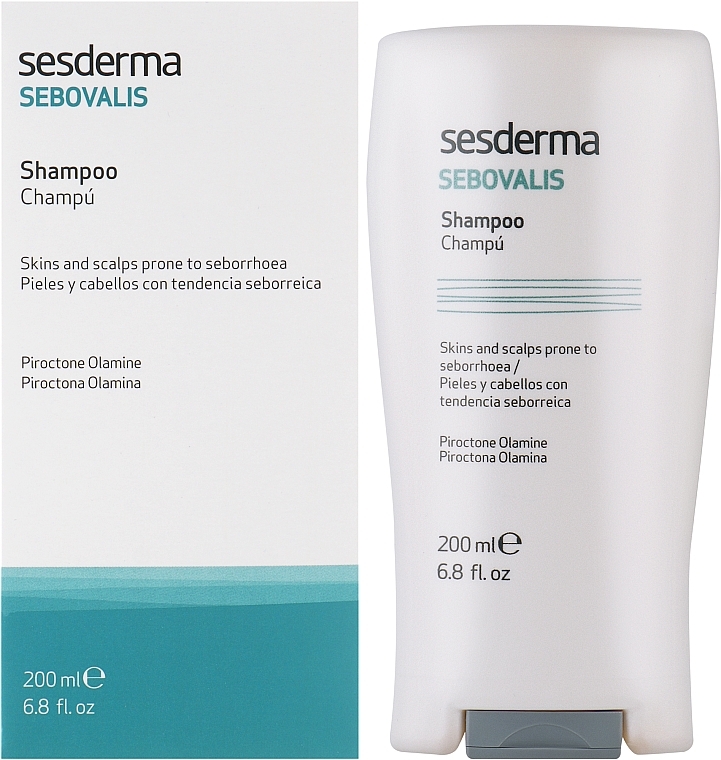 Anti-Dandruff Shampoo - SesDerma Laboratories Sebovalis FTherapeutic Shampoo — photo N2