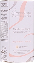 Face Fluid - Embryolisse Secret De Maquilleurs Liquid Foundation Spf 20 — photo N2