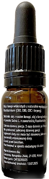 10% CBD Oil - Cannamea Suplement Diety — photo N2