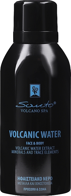 Volcanic Face & Body Water - Santo Volcano Volcanic Water Face & Body — photo N7