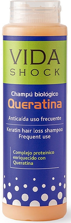 Anti Hair Loss Shampoo with Keratin - Luxana Vida Shock Shampoo — photo N2