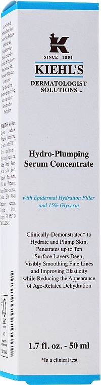 Serum Concentrate for Face - Kiehl`s Hydro-Plumping Re-Texturizing Serum Concentrate — photo N2